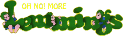 Oh No! More Lemmings logo for Amiga